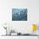 Thumbnail: Glacier Blue Canvas Wrap