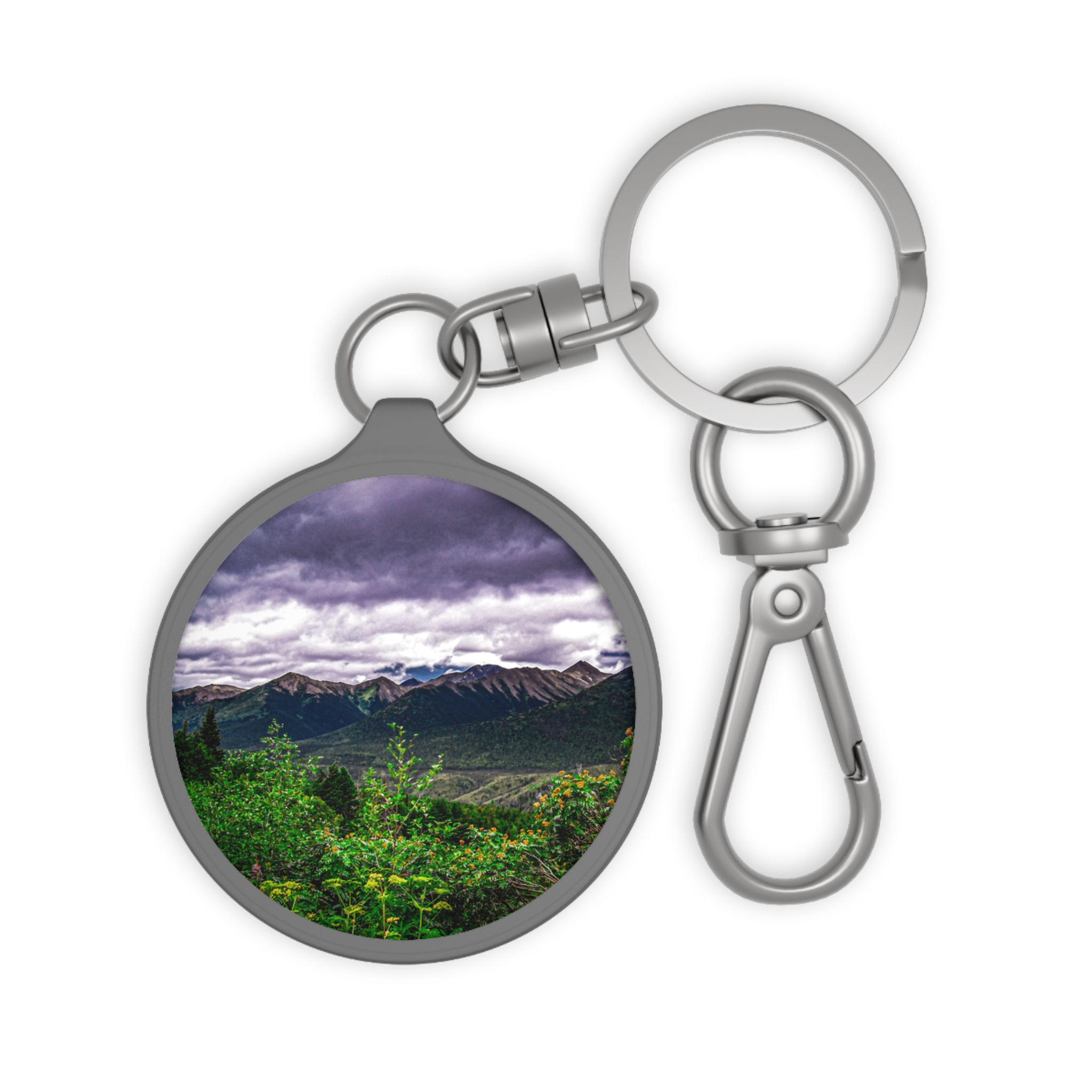 Roots and Ridges Keyring Tag