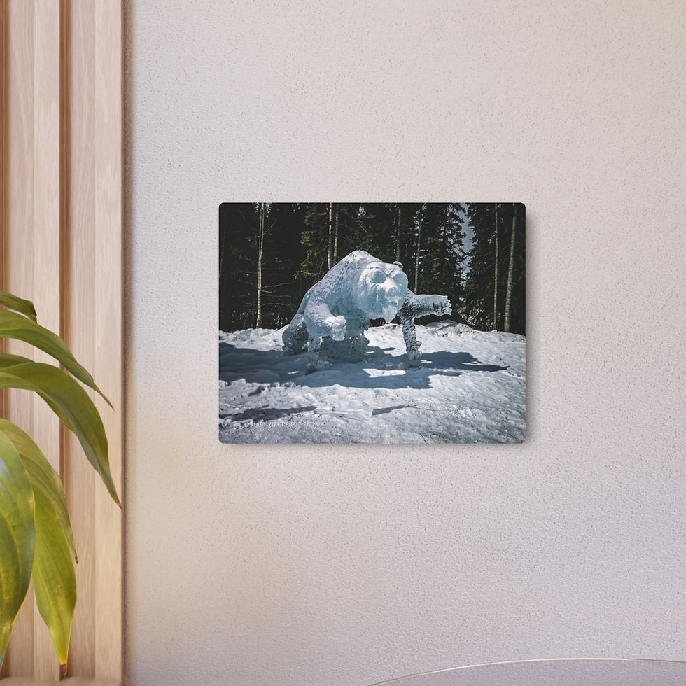 Thumbnail: Frozen Majesty Metal Print