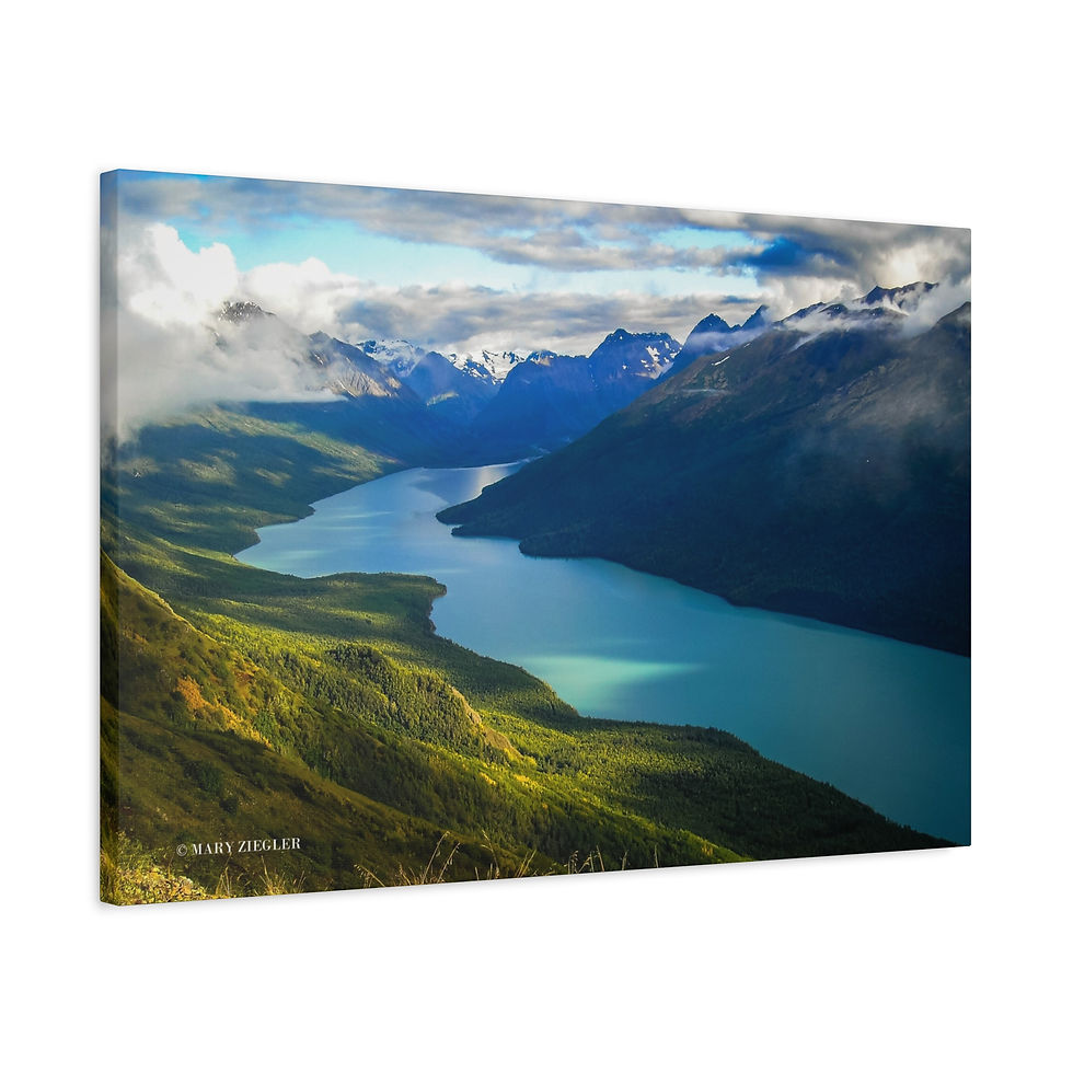 Thumbnail: "Present in His Presence" Canvas Wrap, Clark National Park, Alaska