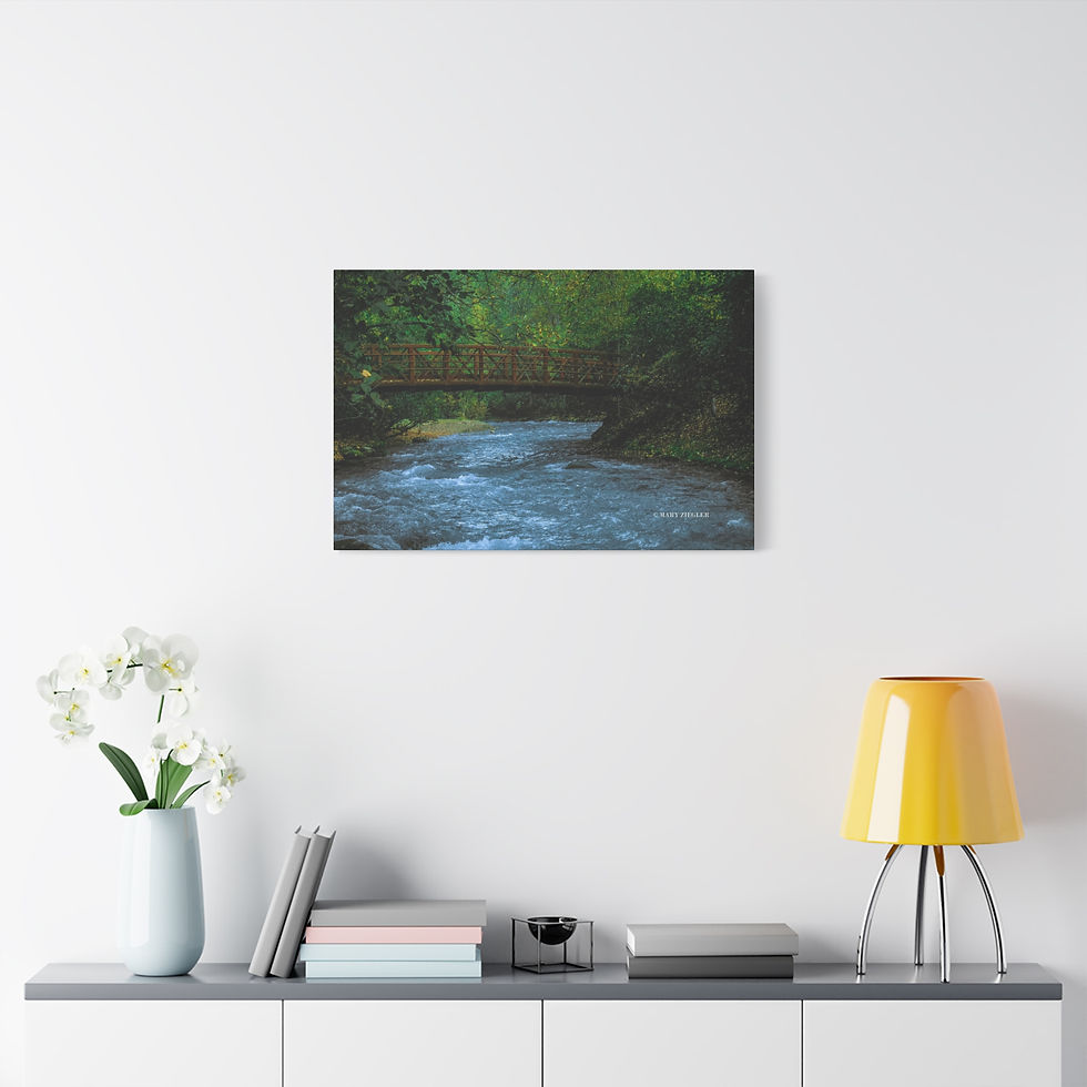Thumbnail: "Peter's Creek" Canvas Wrap, Chugach Mountains, Alaska