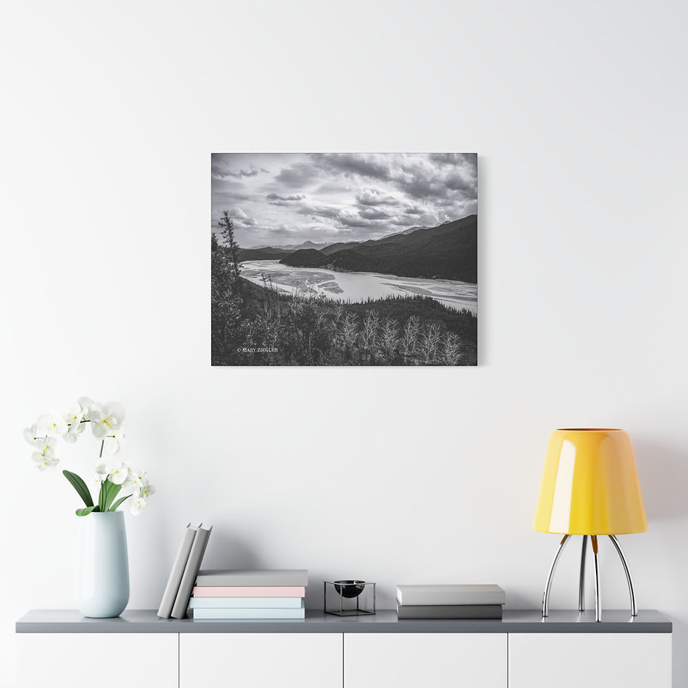 Thumbnail: "The Northern Calm" Canvas, Wrangell - St. Elias National Park, Alaska