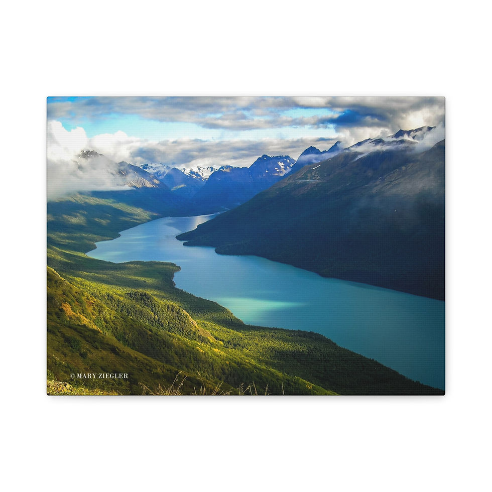 Thumbnail: "Present in His Presence" Canvas Wrap, Clark National Park, Alaska