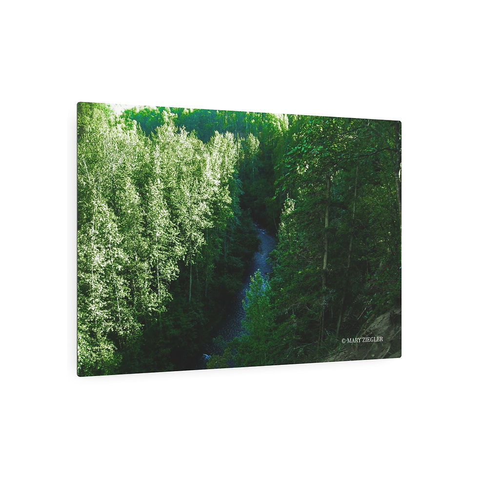 Thumbnail: Emerald Breath Metal Print