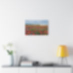 Thumbnail: "Rainbow Fields" Canvas Wrap, Richardson's Farm, Spring Grove, IL