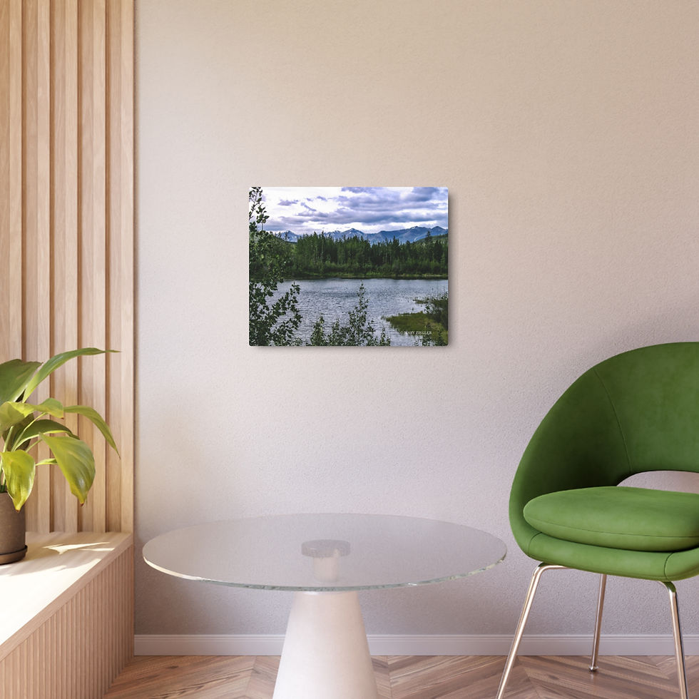 Thumbnail: Stillwater Pines Metal Print