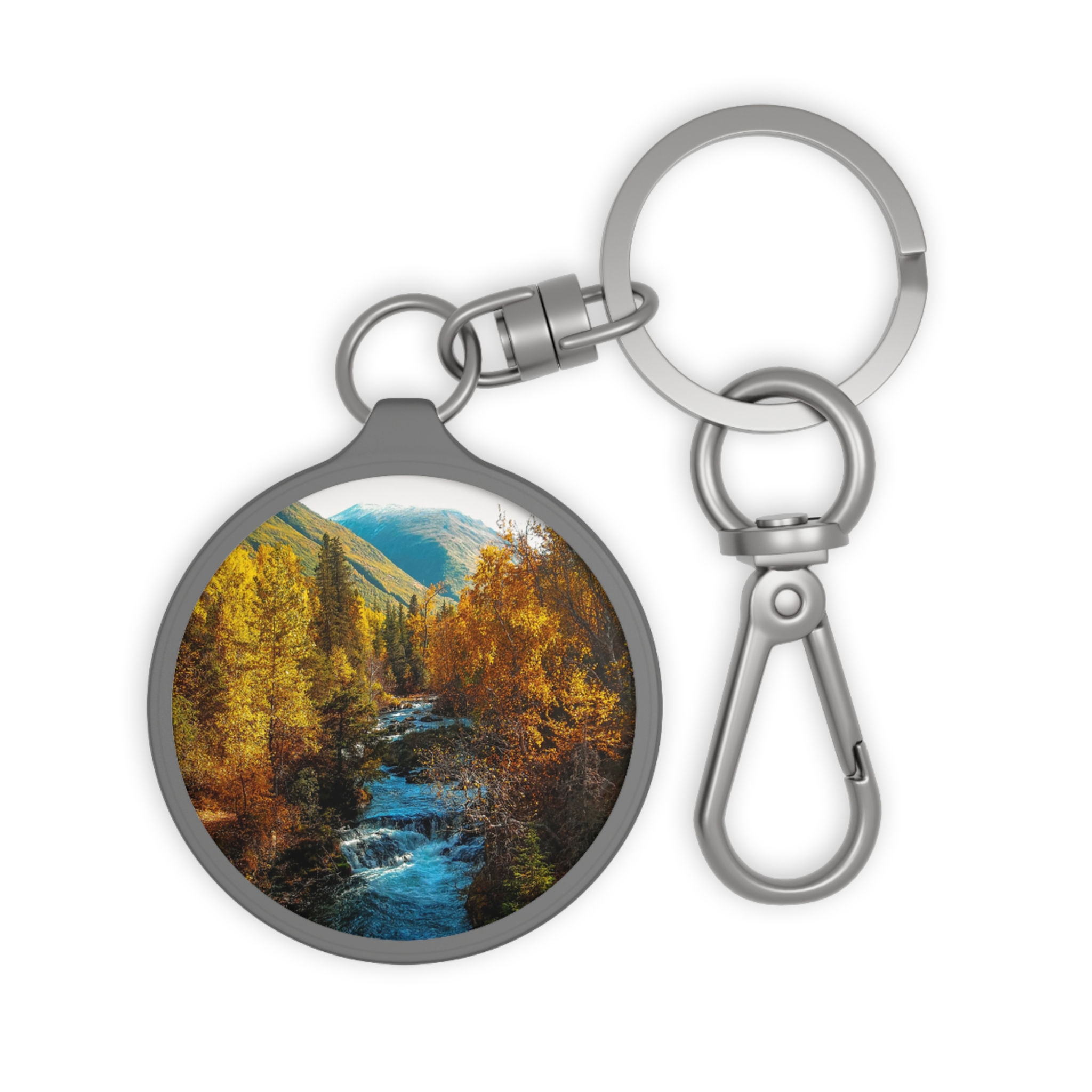 Amber Falls Keychain
