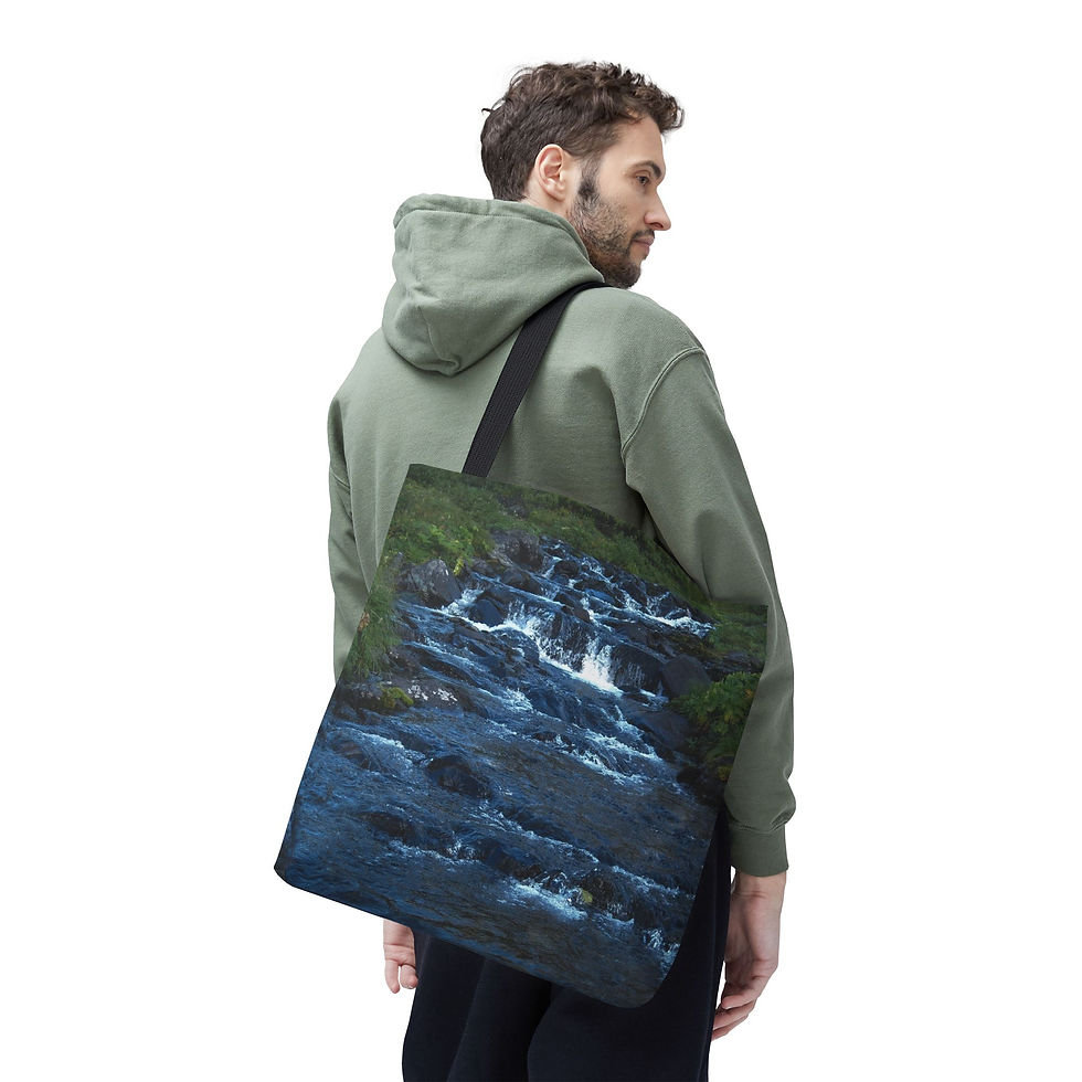 Thumbnail: Rocky Waters Tote Bag 