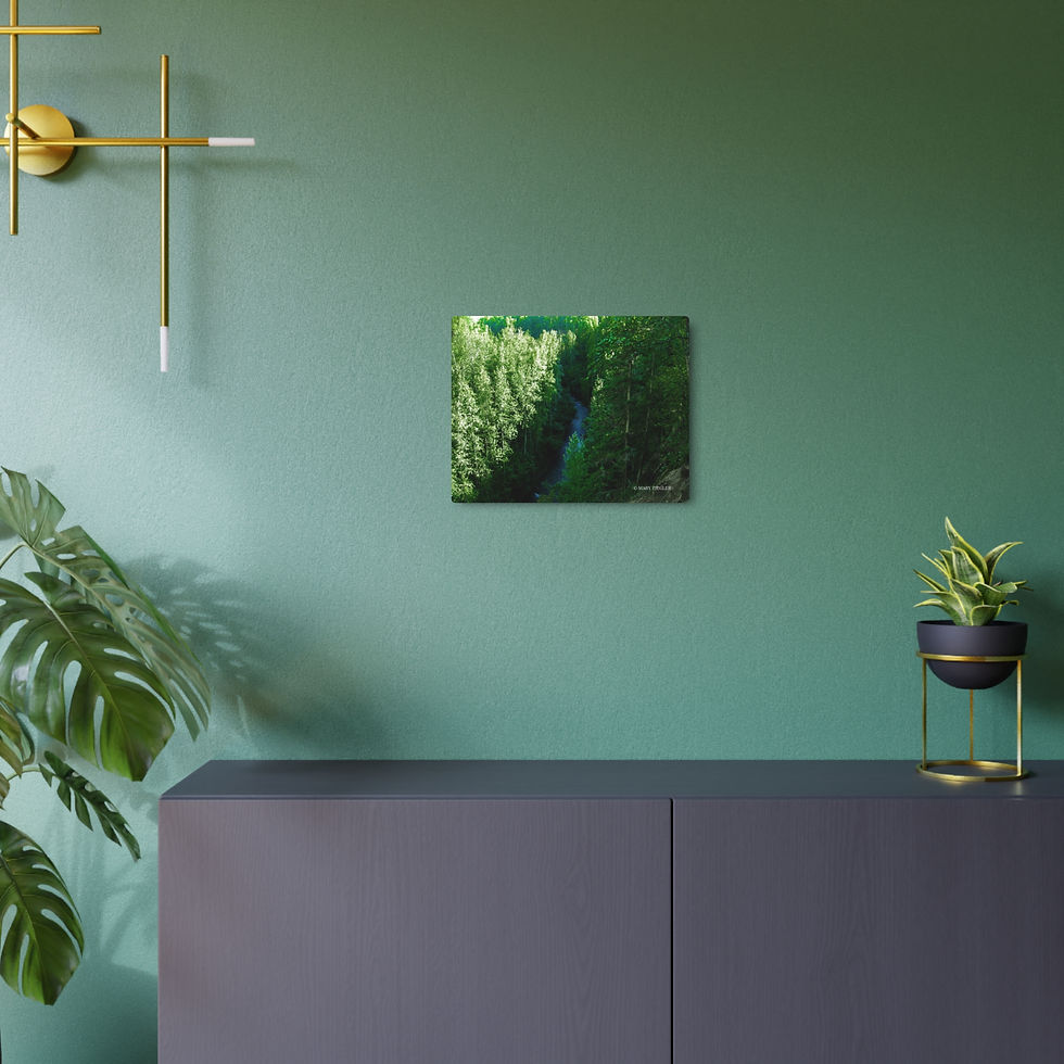 Thumbnail: Emerald Breath Metal Print
