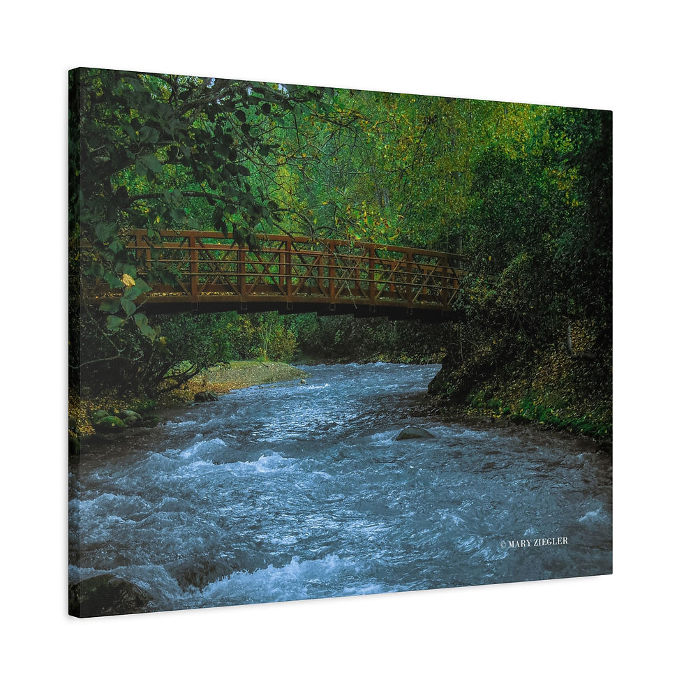 Thumbnail: "Peter's Creek" Canvas Wrap, Chugach Mountains, Alaska