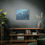 Thumbnail: Glacier Blue Canvas Wrap