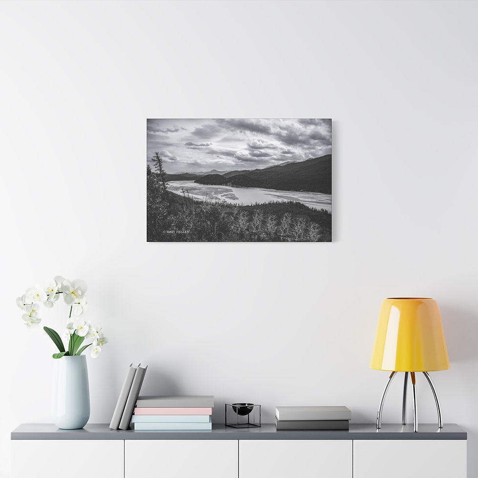 Thumbnail: "The Northern Calm" Canvas, Wrangell - St. Elias National Park, Alaska