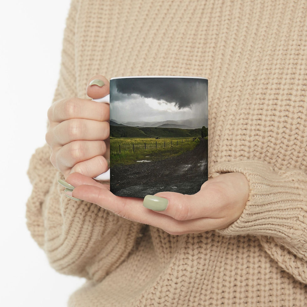 Thumbnail: Wicked Skies and Country Roads Ceramic Mug 11oz 15oz