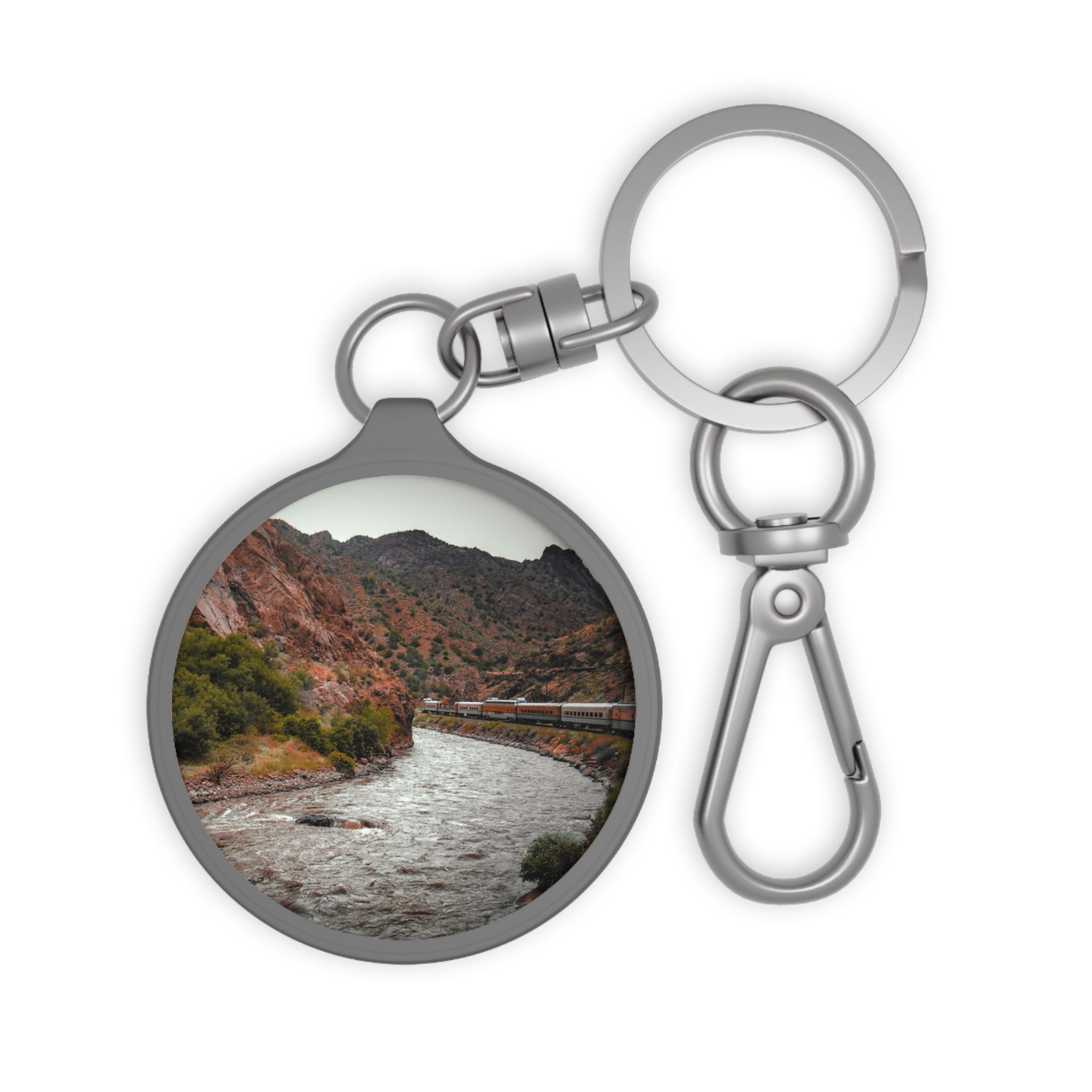 The Scenic Route Keychain / Key Tag