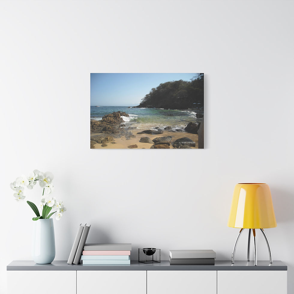 Thumbnail: "Sea Side" Canvas, Vallarta, Mexico