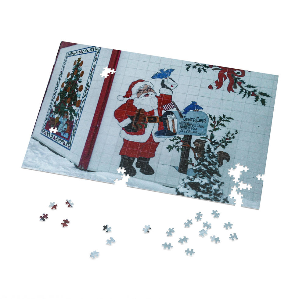 Thumbnail: Santa Delivers Puzzle (252, 500, 1000 Piece)