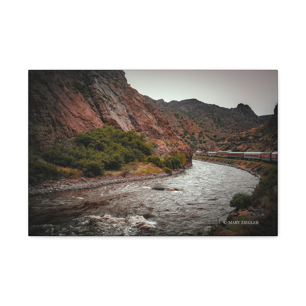 Thumbnail: "The Scenic Route" Canvas, Georgetown, Colorado 