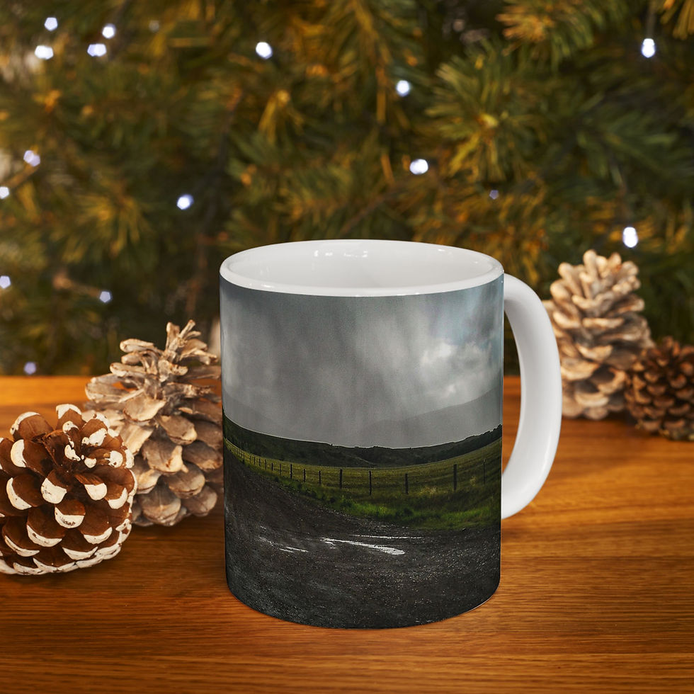Thumbnail: Wicked Skies and Country Roads Ceramic Mug 11oz 15oz