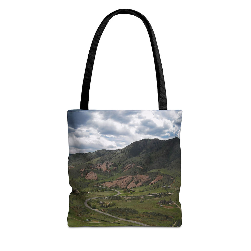 Thumbnail: Dinosaur Ridge Valley Tote Bag 