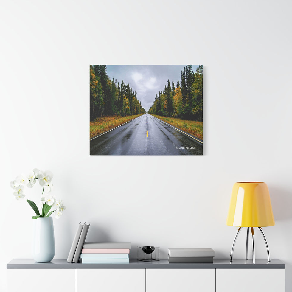 Thumbnail: "Miles of Fall" Canvas Wrap, Fairbanks, Alaska