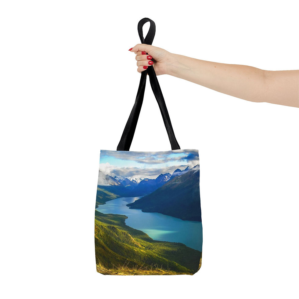 Thumbnail: Present In His Presence Tote Bag 