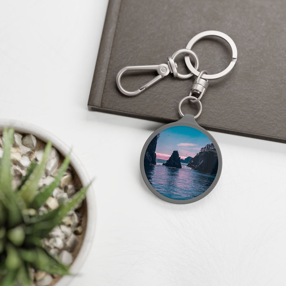 Thumbnail: Serenity Cove Keychain/ Key Tag