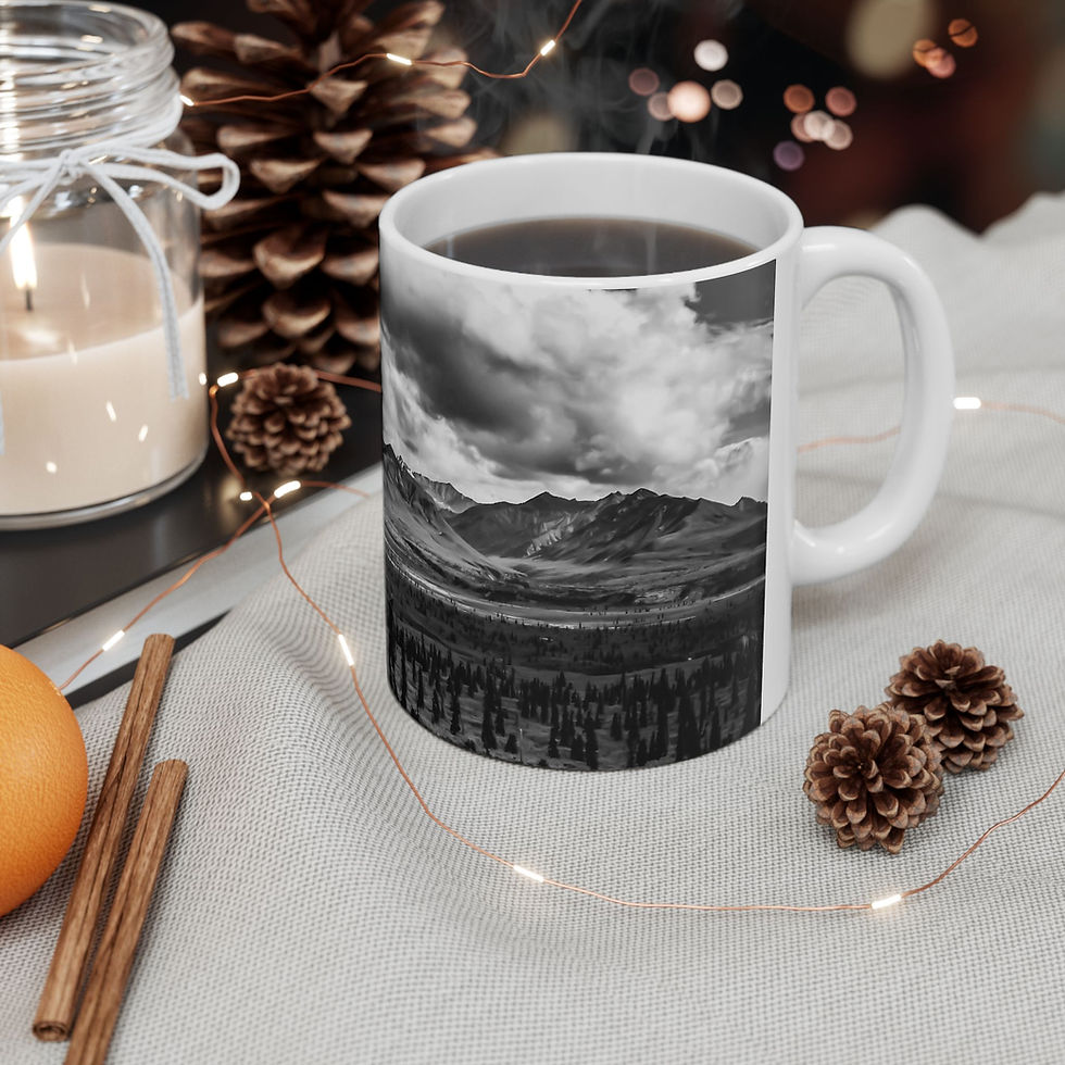 Thumbnail: Magnificent Hills Ceramic Mug 11oz 15oz