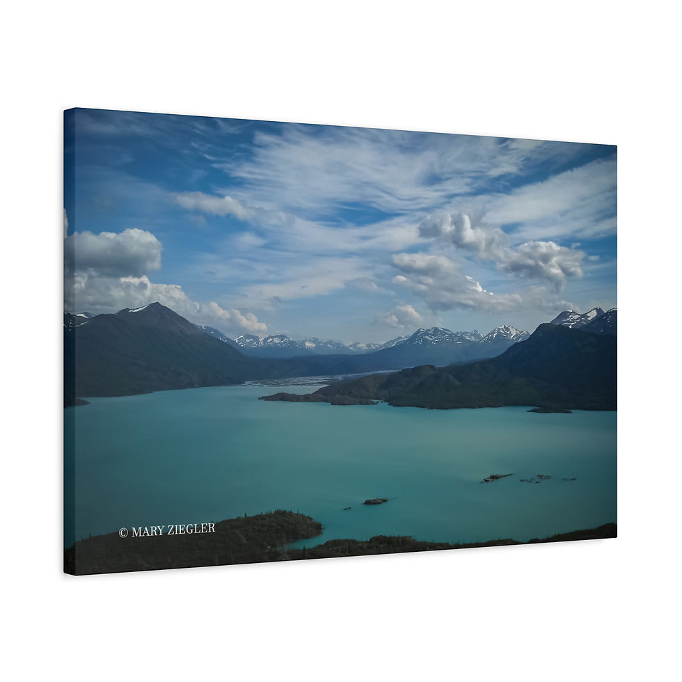Thumbnail: "Tranquility' Canvas Wrap, Kenai Fjords, National Park, Alaska