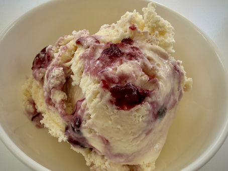 Cherry Cheesecake Ice Cream 