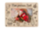 Cadre photo Mon Premier Noël vue de face