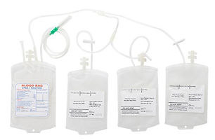 Quadruple Blood Bags