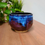 Thumbnail: Medium Bowl in Smokey Merlot and Artic Blue