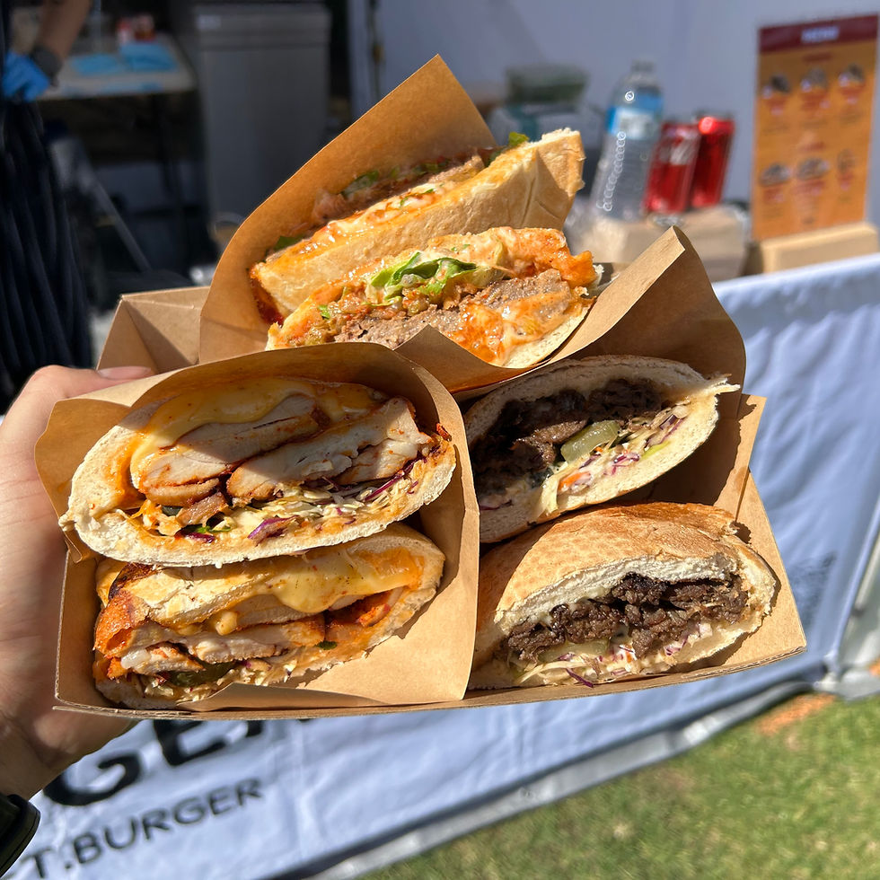 Pocket Burger food truck at event