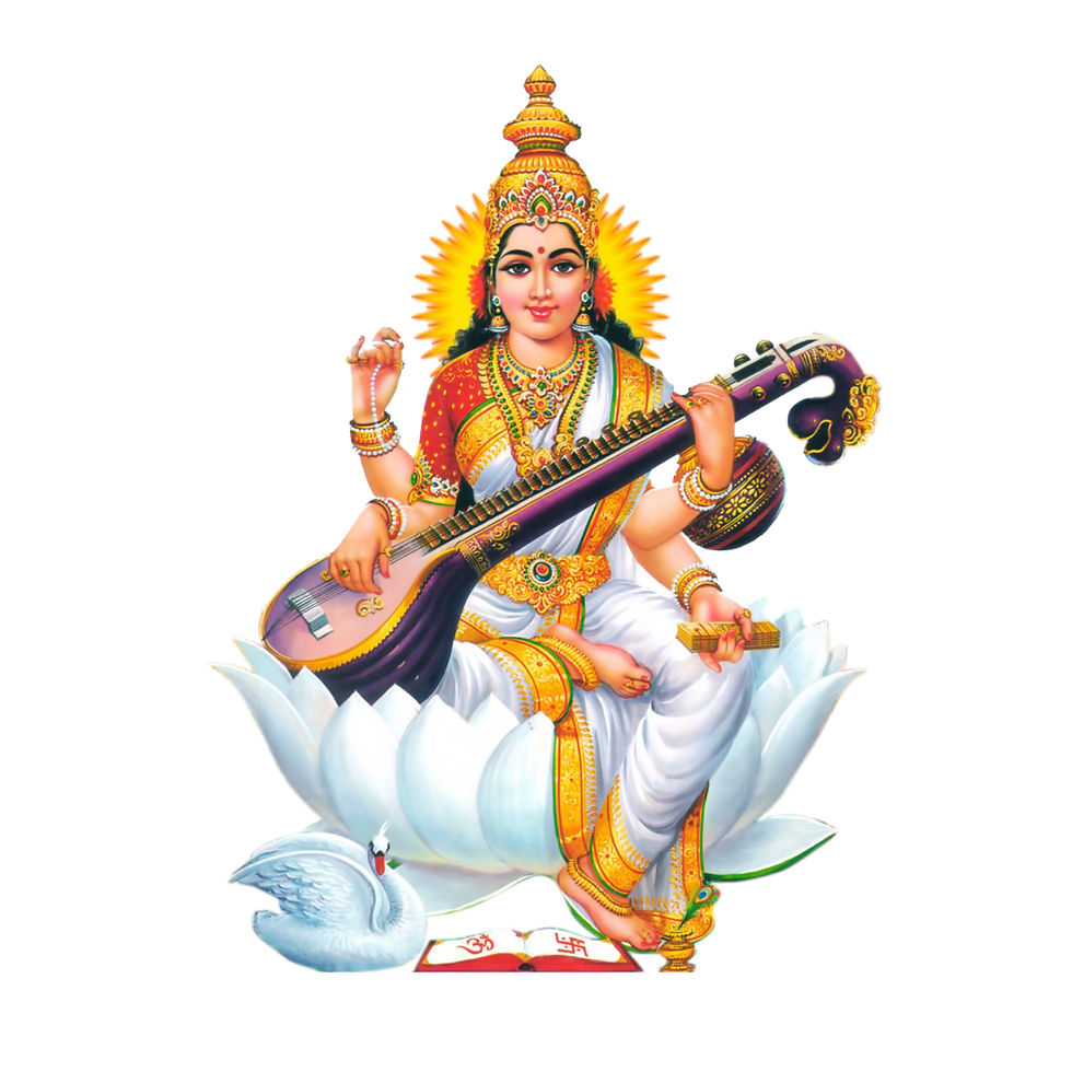 The Hindu Goddess "Saraswati"