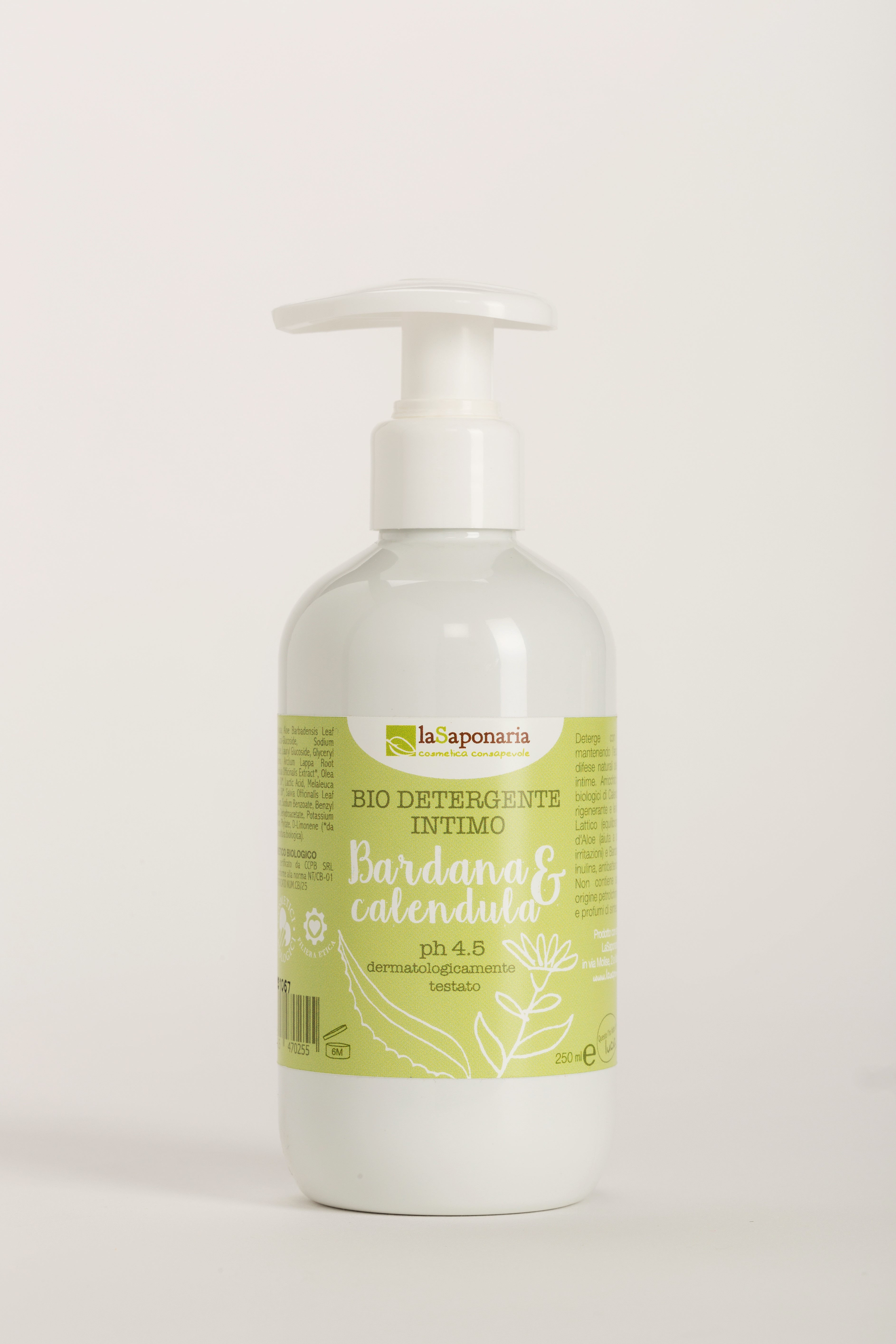 Detergente intimo Bardana e Calendula - La Saponaria