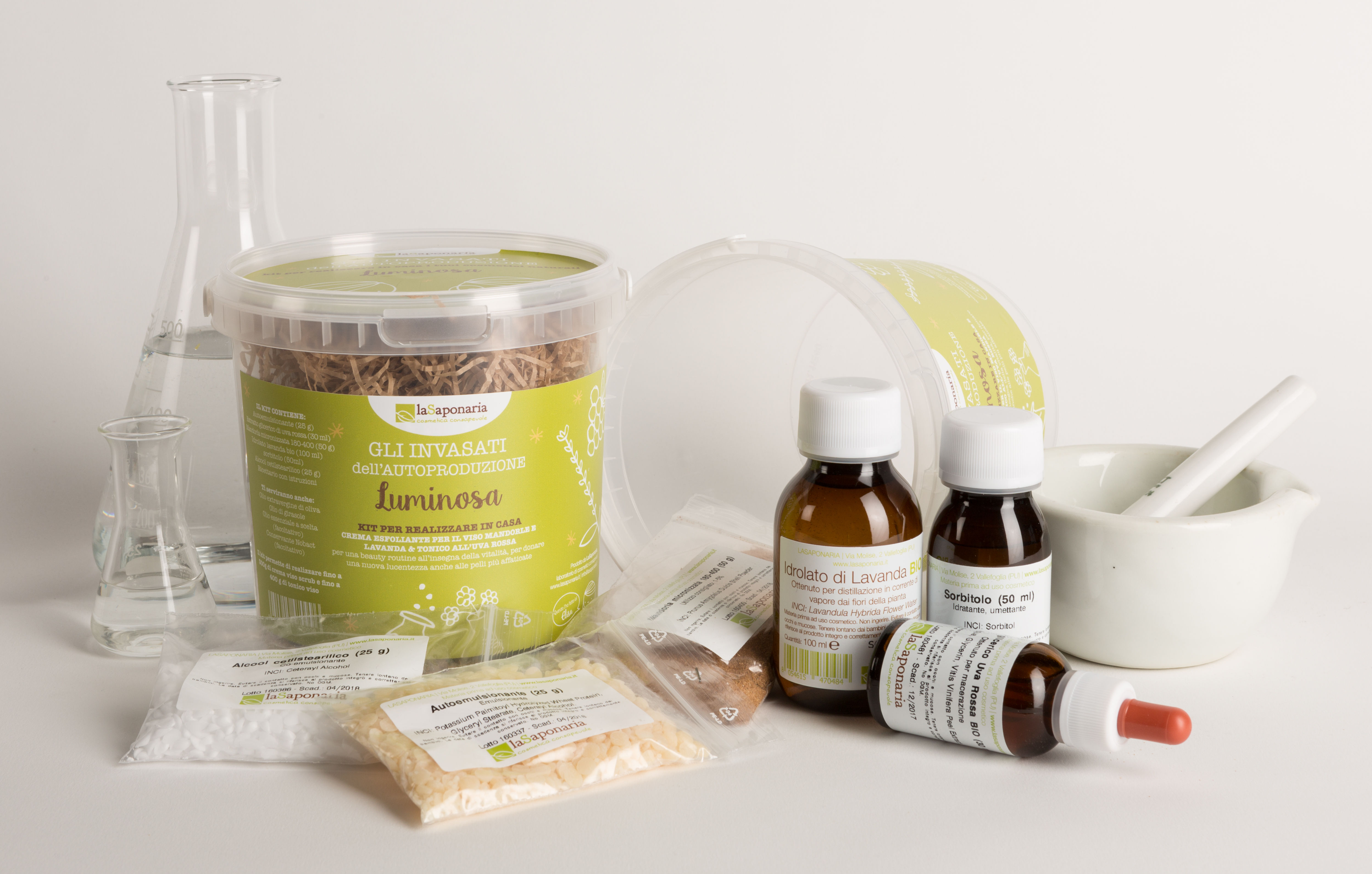 Kit bioinvasato autoproduzione Luminosa - La Saponaria