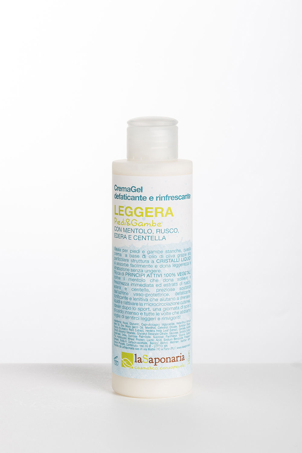 Leggera - CremaGel defaticante e rinfrescante - La Saponaria
