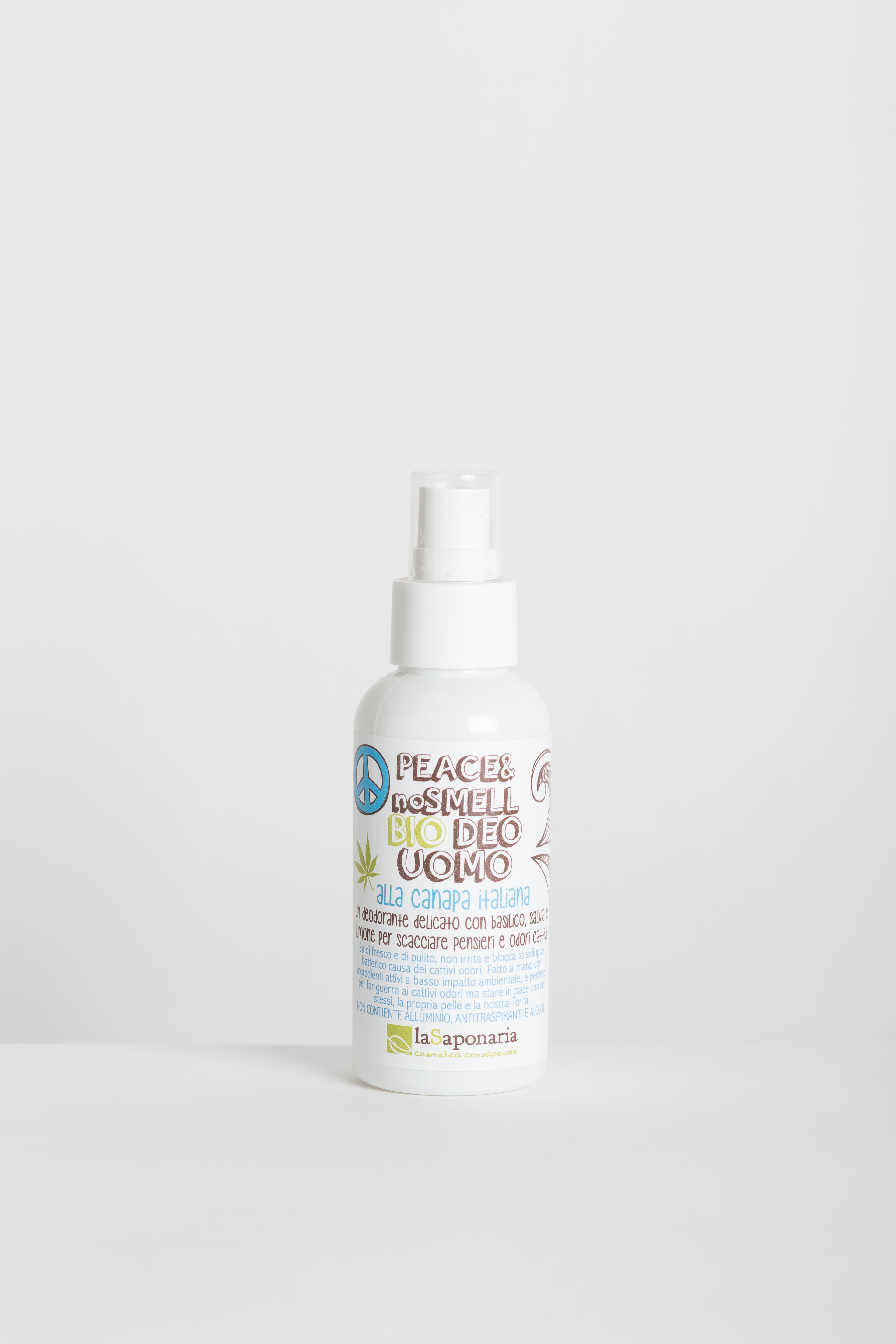 Biodeo uomo "Peace & No Smell" - La Saponaria
