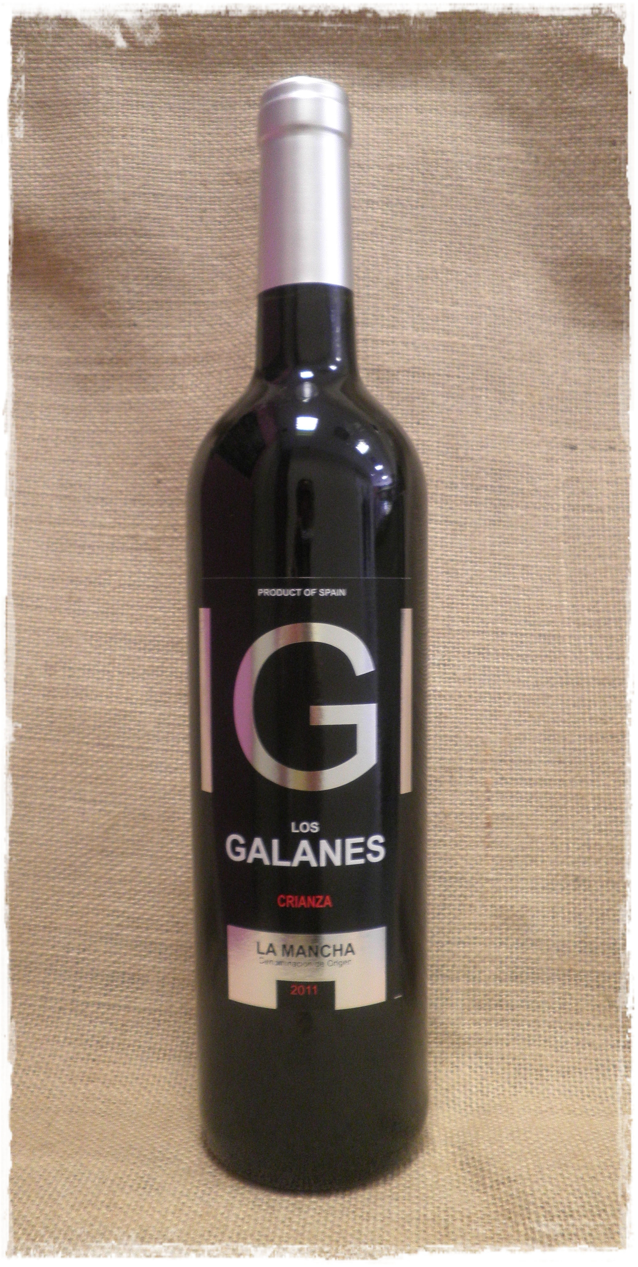Crianza“Los Galanes”2011 D.O.La Mancha 100% Temp