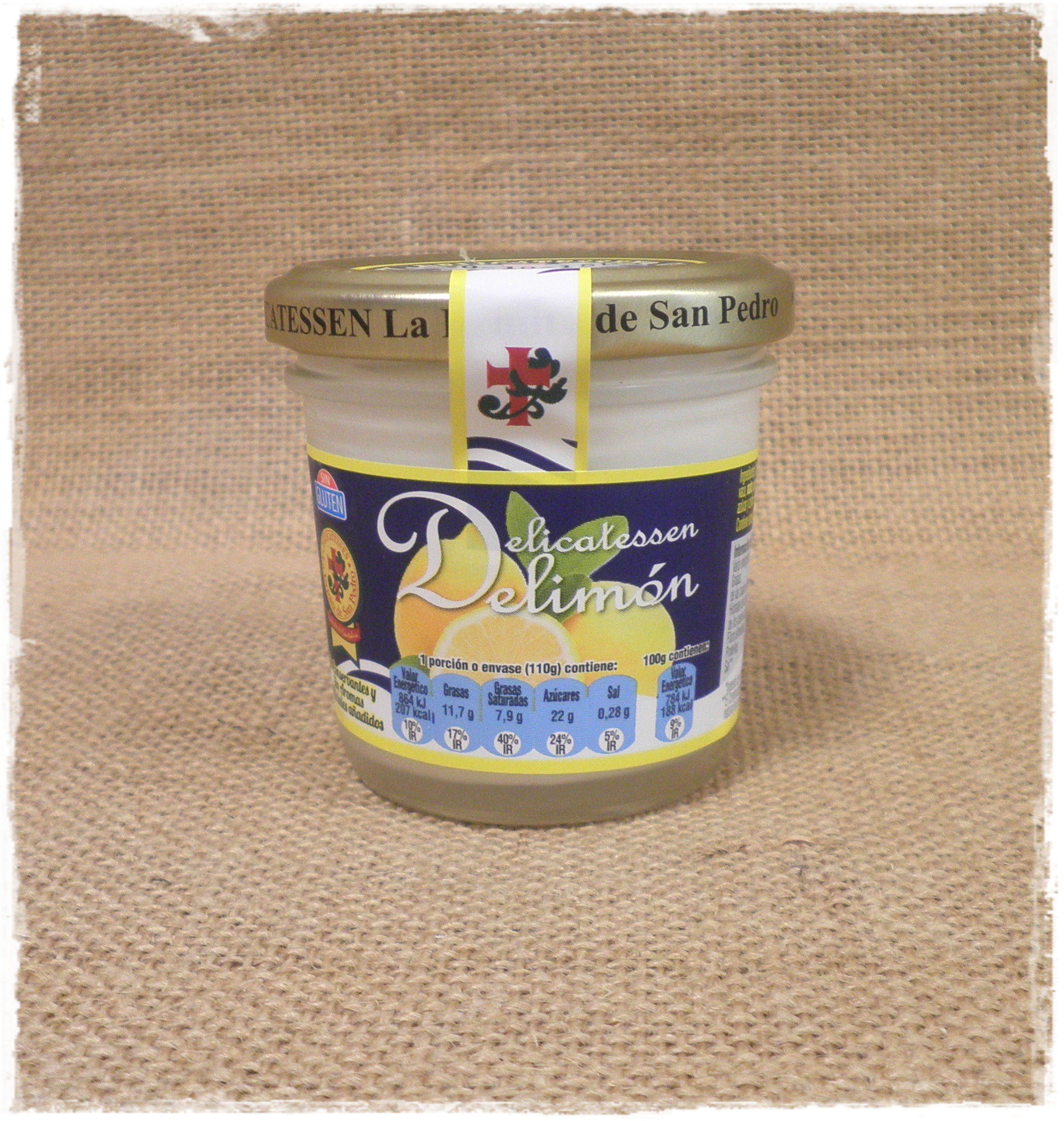 Dulce Delimón "La Ermita". Tarro de 110 Grs