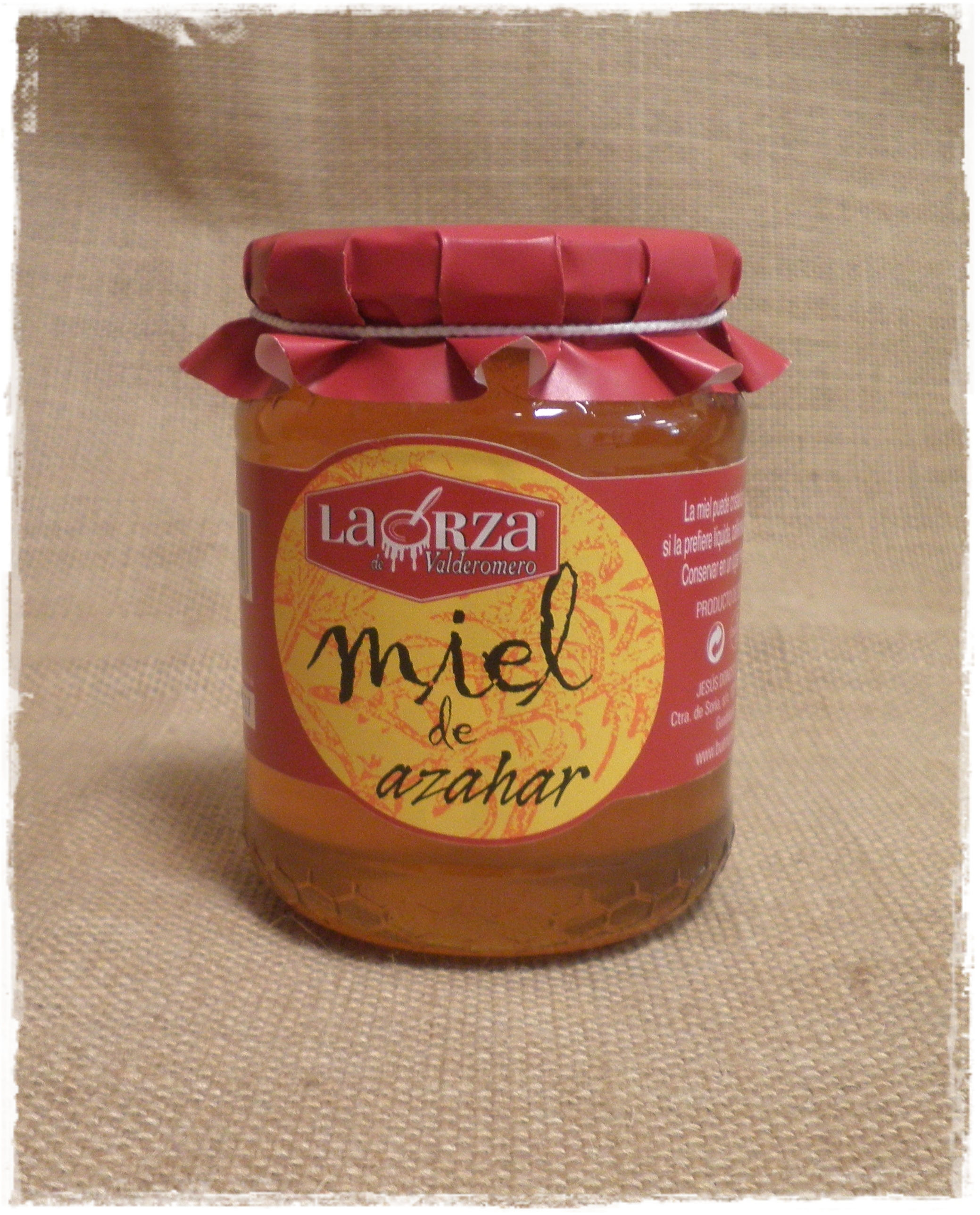 Miel de Azahar. La Orza de Valderromero