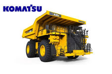 Komatsu earthmoving and mining equipment
