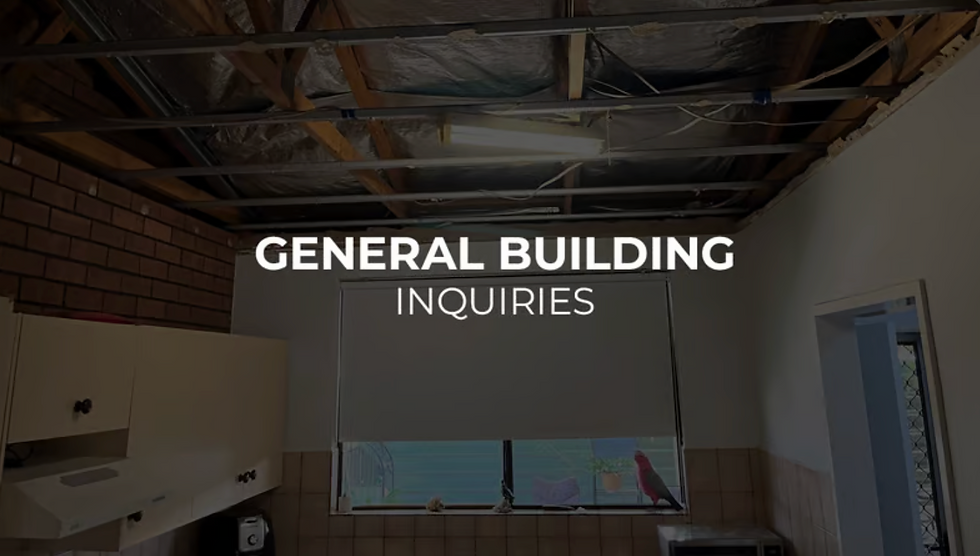 General building enquiries