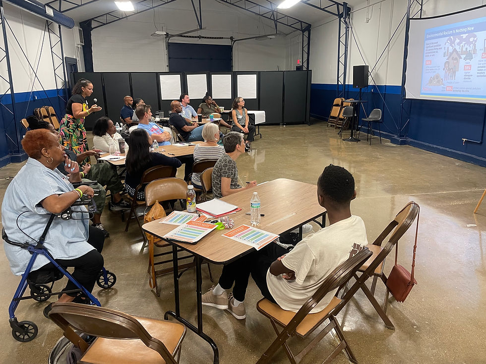 Environmental justice workshop