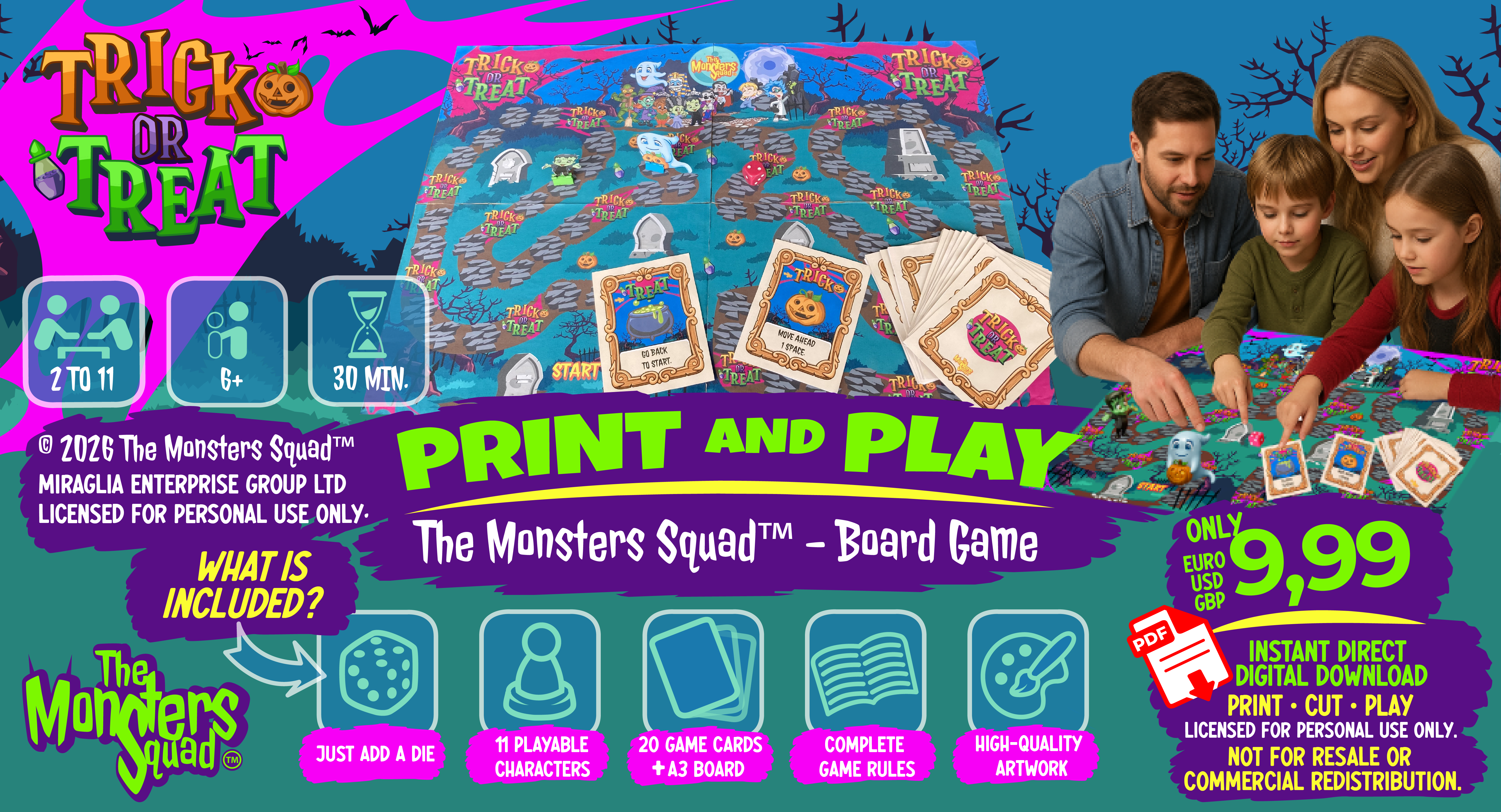 Trick or Treat - Board Game