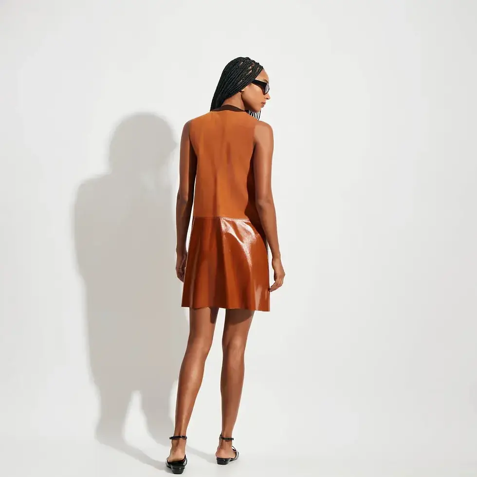 Miniatura: VESTIDO COURO CLEO