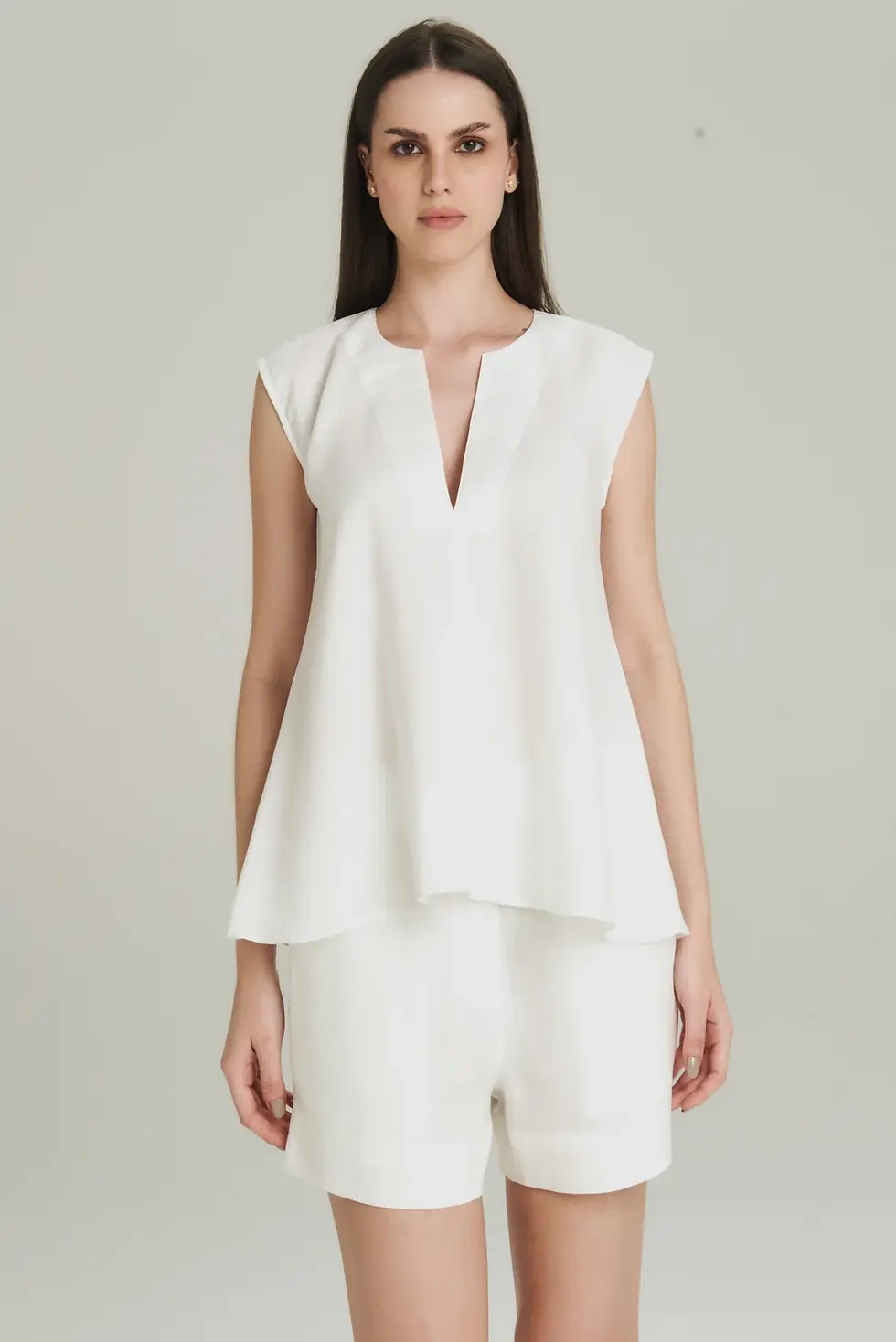 Miniatura: BLUSA DETALHE AMARRACAO LINHO