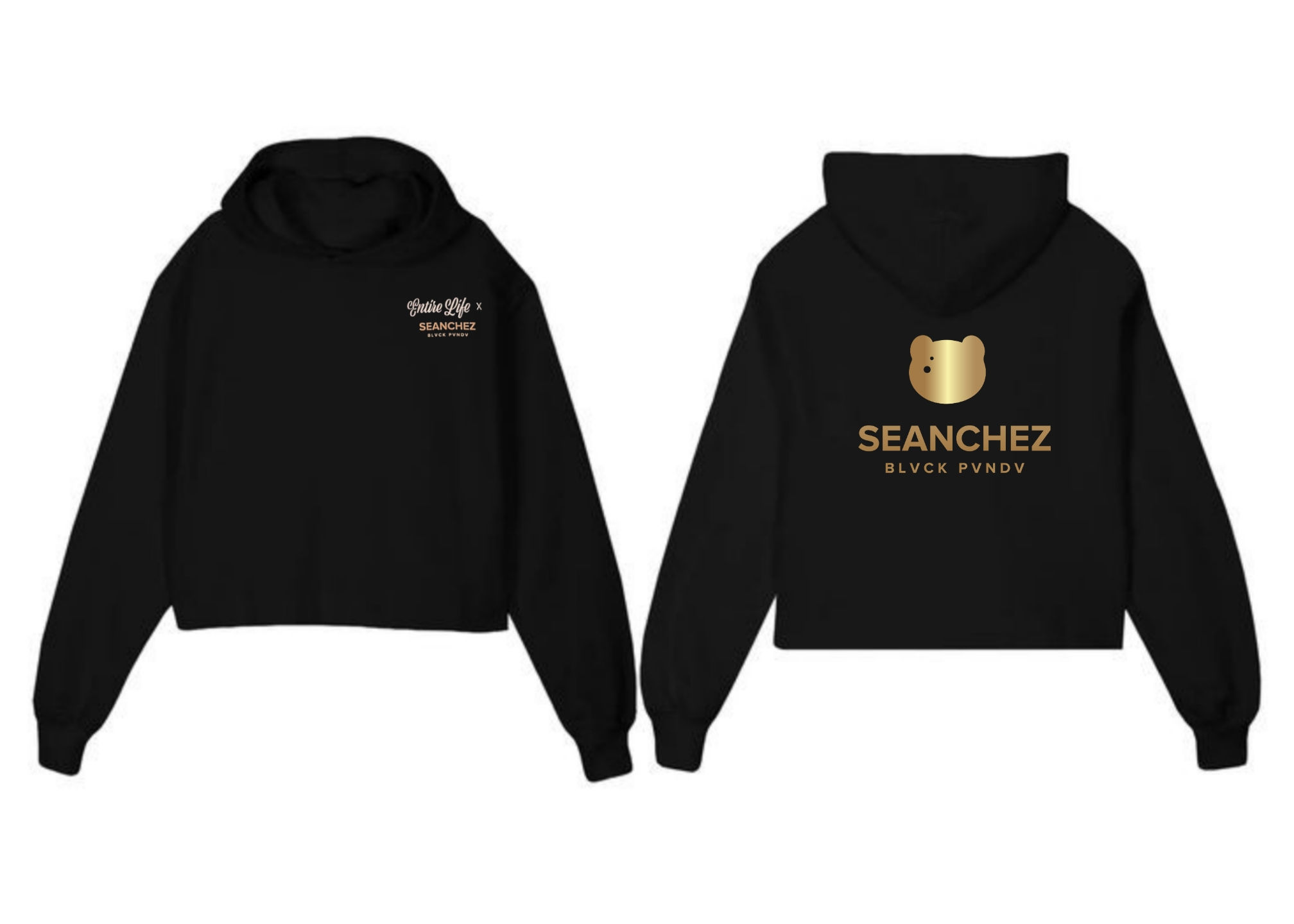 Front / Back Hoddies side