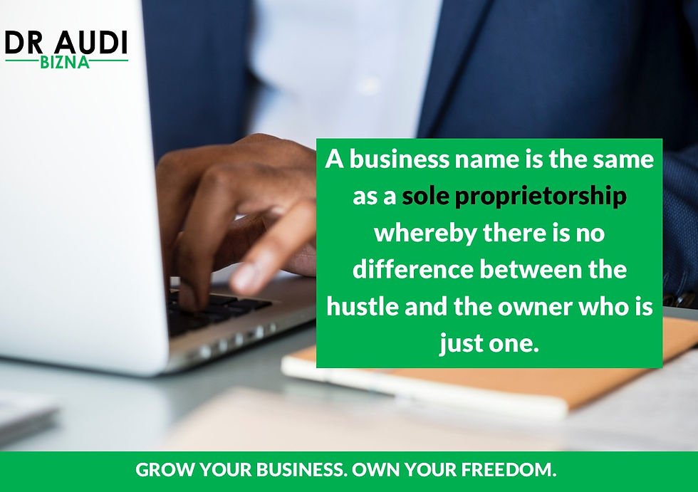How to register your hustle