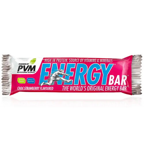 Energy Bar Choc/Strawberry 45g Safari Meats